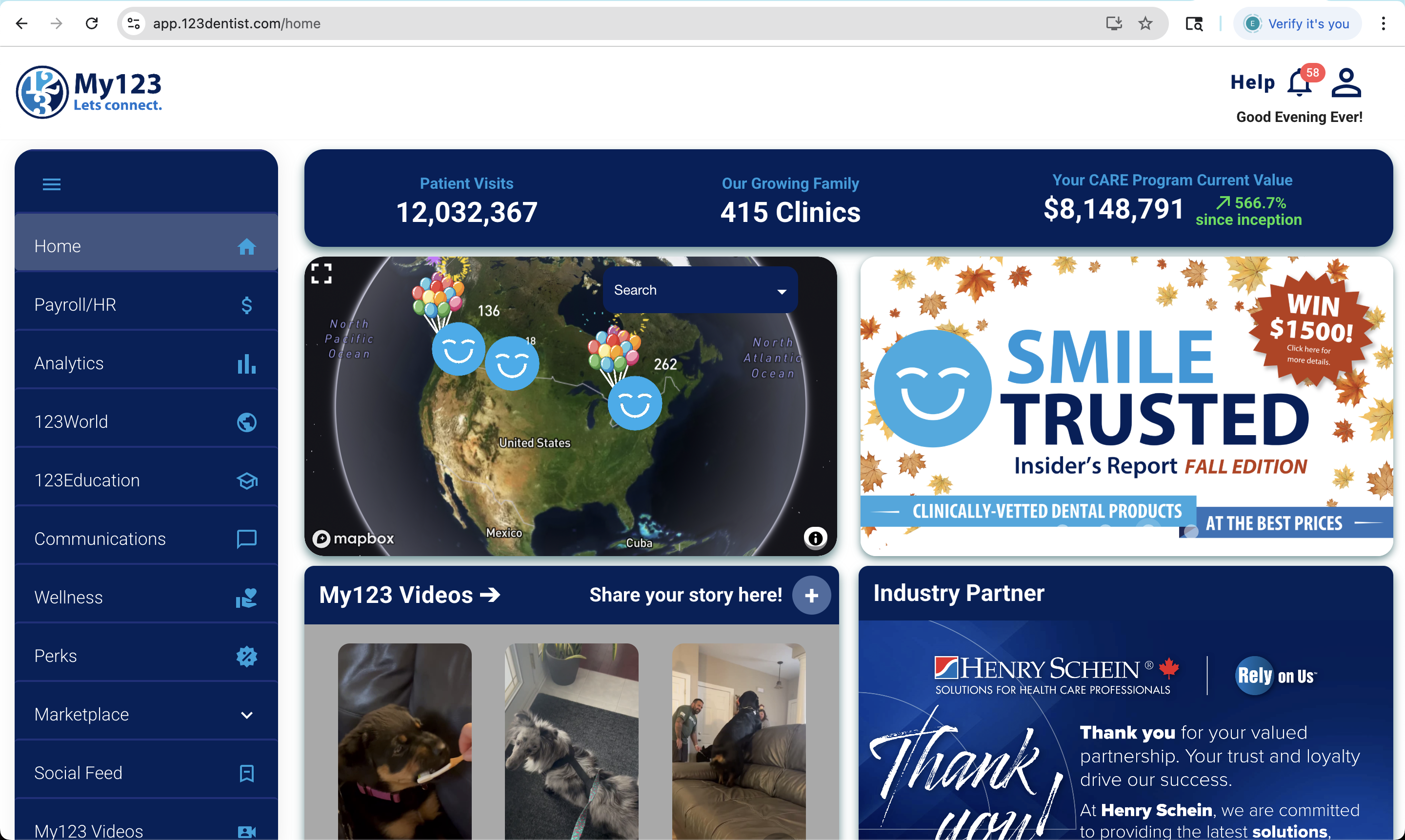 Work project 123 Dentist